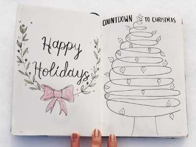 How I use my Bullet Journal to get organized for the Holidays